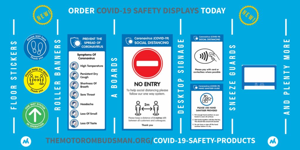 COVID-19 Safety products for garages