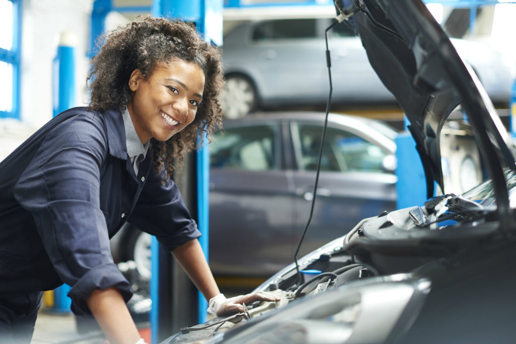 female mechanic