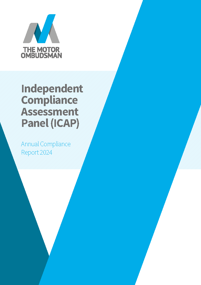 ICAP Report front page