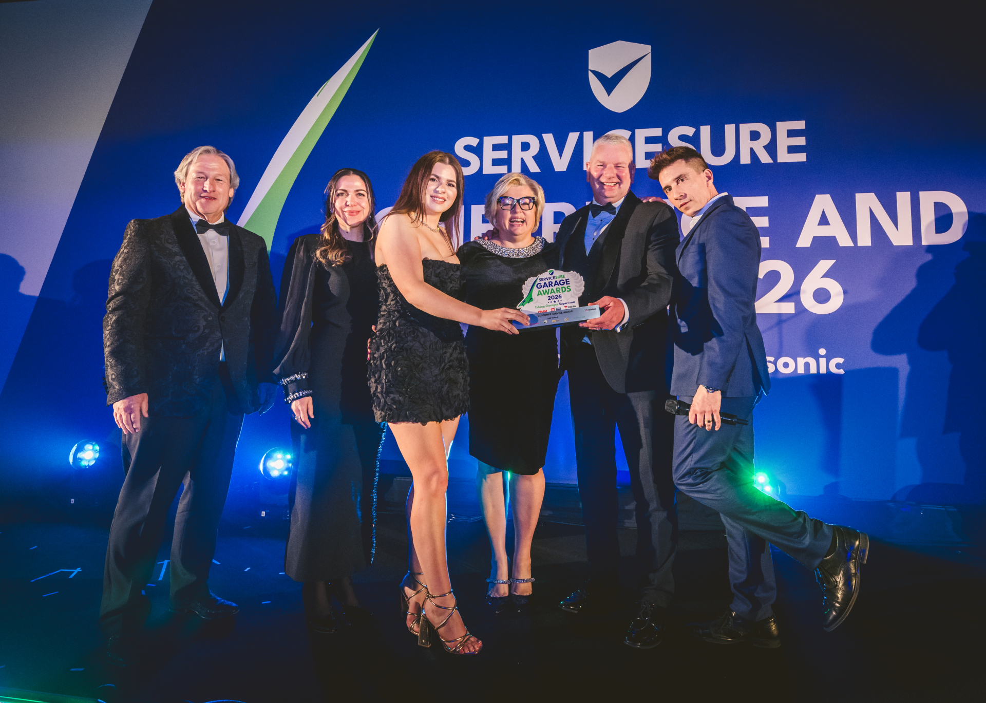 EAC Telford flies high with TMO-sponsored Customer Service trophy win at 2026 Servicesure Awards