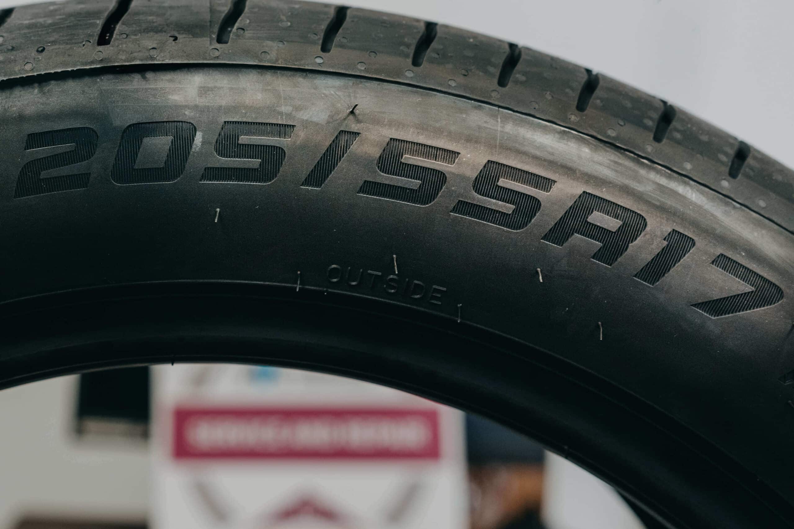 tyre sidewall